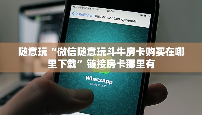 随意玩“微信斗牛房卡怎么弄”链接房卡那里有