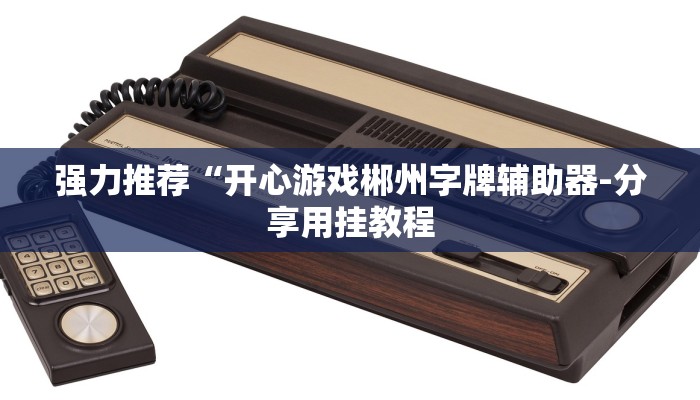 强力推荐“开心游戏郴州字牌辅助器-分享用挂教程