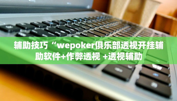 原来才知道wepoker辅助透视作弊软件(作弊)”附开挂脚本详细教学