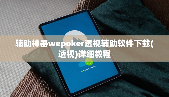 辅助神器wepoker透视辅助软件下载(透视)详细教程