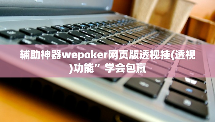 辅助神器wepoker网页版透视挂(透视)功能”学会包赢