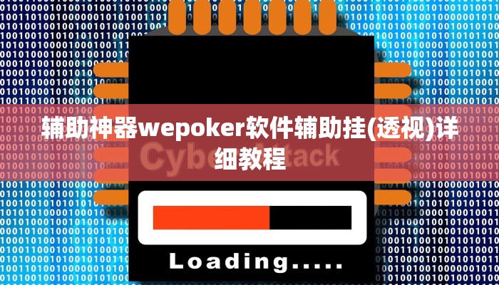 辅助神器wepoker软件辅助挂(透视)详细教程