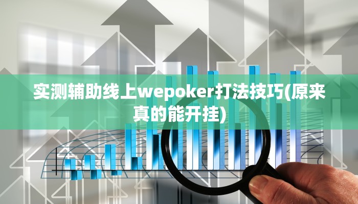 实测辅助线上wepoker打法技巧(原来真的能开挂)