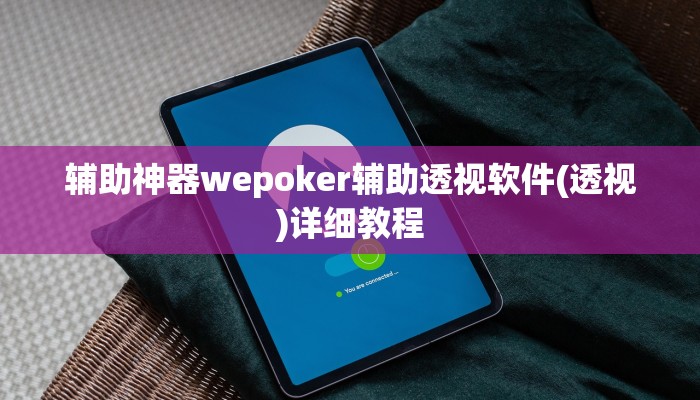 辅助神器wepoker辅助透视软件(透视)详细教程