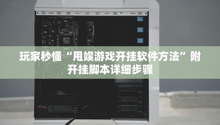 玩家秒懂“甩娱游戏开挂软件方法”附开挂脚本详细步骤