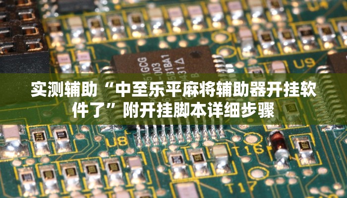实测辅助“中至乐平麻将辅助器开挂软件了”附开挂脚本详细步骤