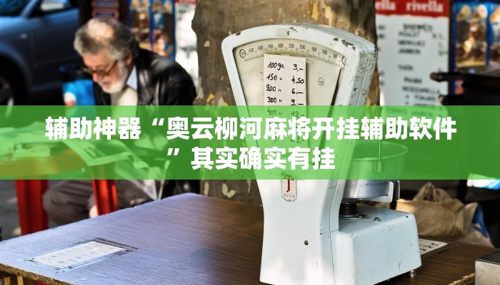 辅助神器“奥云柳河麻将开挂辅助软件”其实确实有挂