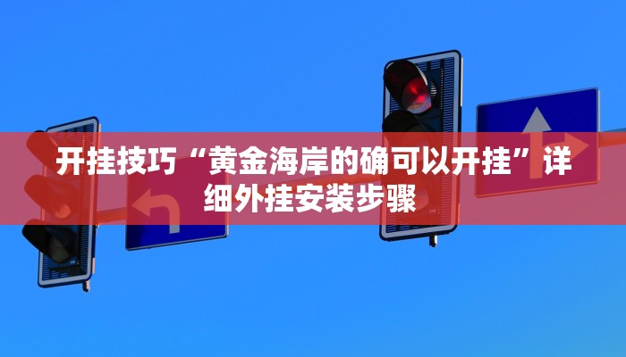 开挂技巧“黄金海岸的确可以开挂”详细外挂安装步骤 