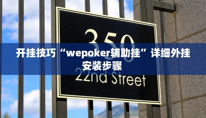 开挂技巧“wepoker辅助挂”详细外挂安装步骤 