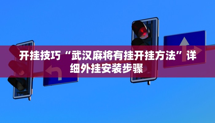 开挂技巧“武汉麻将有挂开挂方法”详细外挂安装步骤 