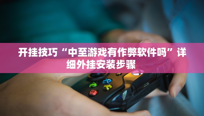 开挂技巧“中至游戏有作弊软件吗”详细外挂安装步骤 