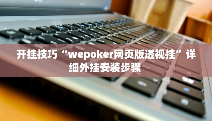 开挂技巧“wepoker网页版透视挂”详细外挂安装步骤 