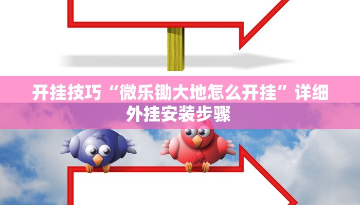 开挂技巧“微乐锄大地怎么开挂”详细外挂安装步骤 