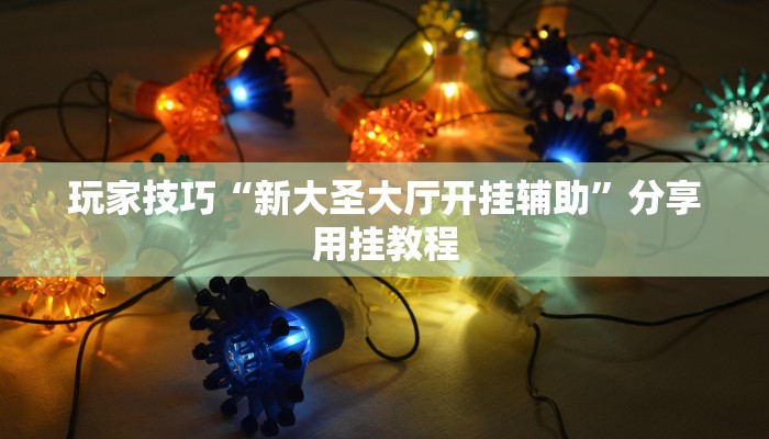 玩家技巧“新大圣大厅开挂辅助”分享用挂教程 玩家技巧“新大圣大厅开挂辅助”分享用挂教程