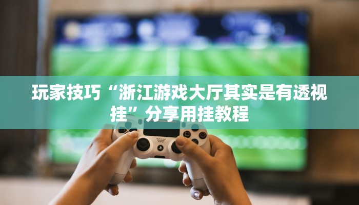 玩家技巧“浙江游戏大厅其实是有透视挂”分享用挂教程 玩家技巧“浙江游戏大厅其实是有透视挂”分享用挂教程