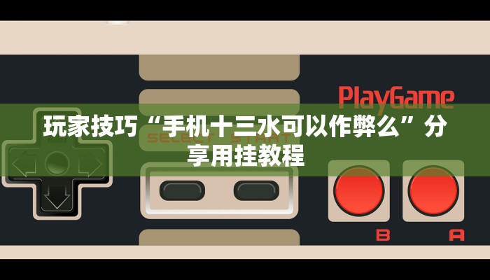 玩家技巧“手机十三水可以作弊么”分享用挂教程 玩家技巧“手机十三水可以作弊么”分享用挂教程