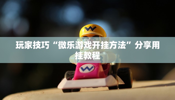 玩家技巧“微乐游戏开挂方法”分享用挂教程