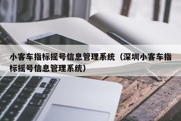 小客车指标摇号信息管理系统(深圳小客车指标摇号信息管理系统)