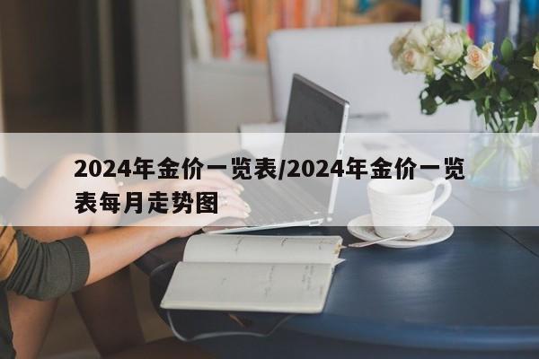 2024年金价一览表/2024年金价一览表每月走势图